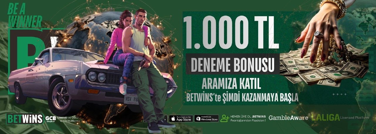 BETWİNS 1.000 TL NAKİT DENEME BONUSU